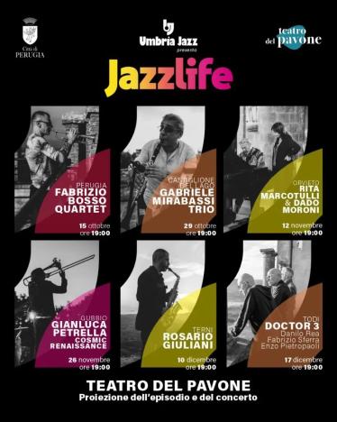Plakat von Jazzlife in Perugia